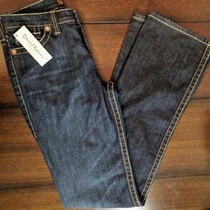 NWT David Kahn heavy stitch jeans